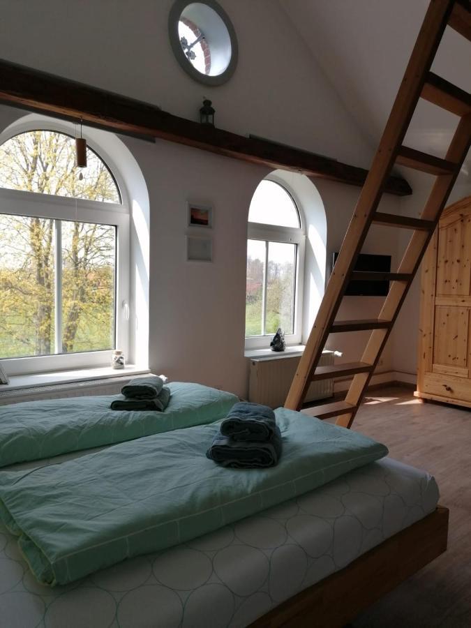 Ferienwohnung FW Mittschiffs, Petershof-Lehbek Gelting Exterior foto